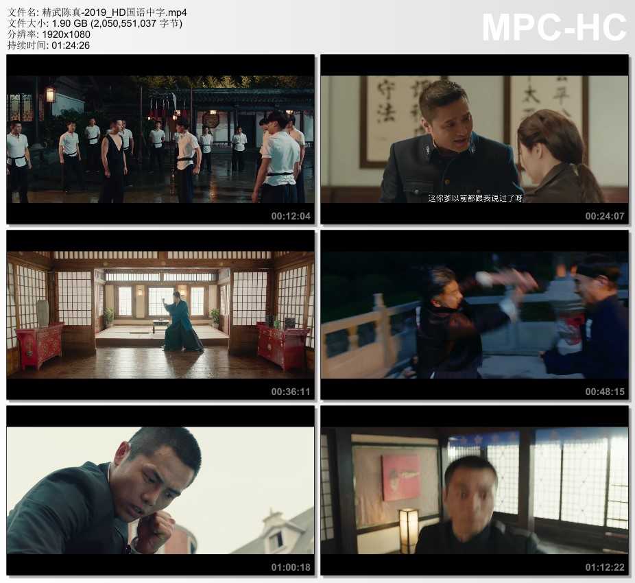 2019年国产动作片《精武陈真》HD国语中字